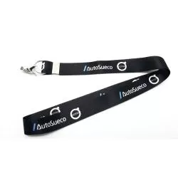 Cordão Para Crachá Poliéster Acetinado com Jacaré na Argola Personalizado 